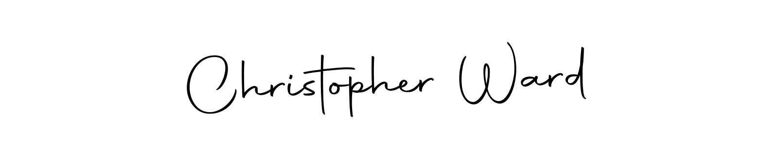 Make a beautiful signature design for name Christopher Ward. Use this online signature maker to create a handwritten signature for free. Christopher Ward signature style 10 images and pictures png