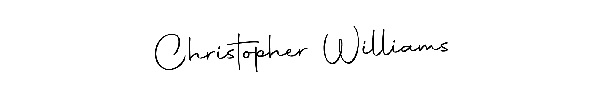 Once you've used our free online signature maker to create your best signature Autography-DOLnW style, it's time to enjoy all of the benefits that Christopher Williams name signing documents. Christopher Williams signature style 10 images and pictures png