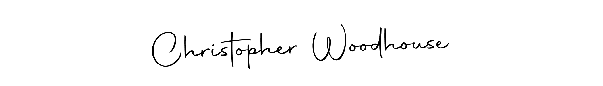 The best way (Autography-DOLnW) to make a short signature is to pick only two or three words in your name. The name Christopher Woodhouse include a total of six letters. For converting this name. Christopher Woodhouse signature style 10 images and pictures png