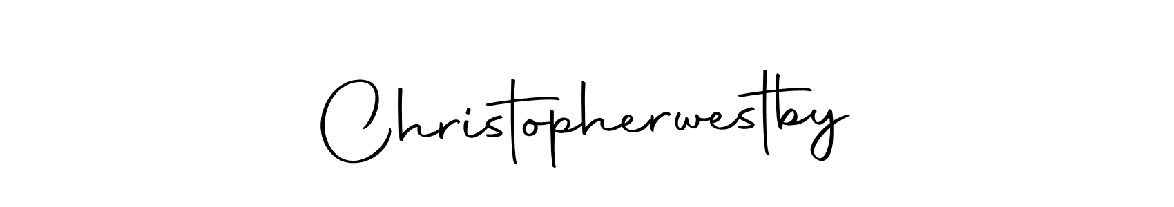 Make a beautiful signature design for name Christopherwestby. Use this online signature maker to create a handwritten signature for free. Christopherwestby signature style 10 images and pictures png