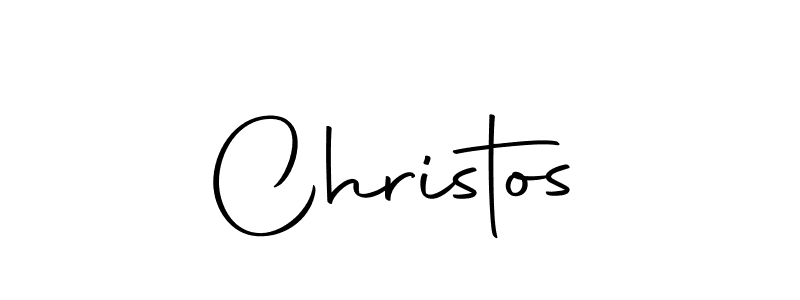 Christos stylish signature style. Best Handwritten Sign (Autography-DOLnW) for my name. Handwritten Signature Collection Ideas for my name Christos. Christos signature style 10 images and pictures png