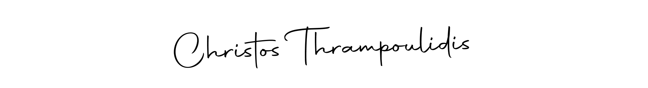 Design your own signature with our free online signature maker. With this signature software, you can create a handwritten (Autography-DOLnW) signature for name Christos Thrampoulidis. Christos Thrampoulidis signature style 10 images and pictures png