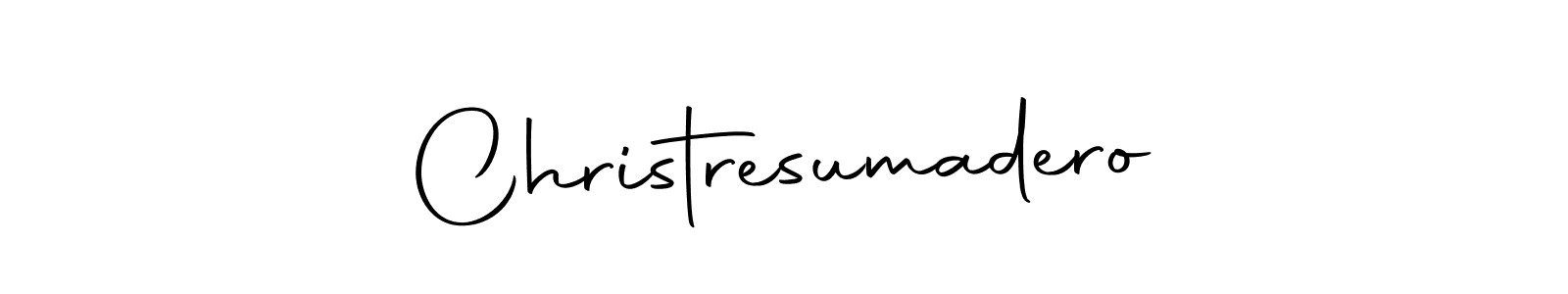 Make a short Christresumadero signature style. Manage your documents anywhere anytime using Autography-DOLnW. Create and add eSignatures, submit forms, share and send files easily. Christresumadero signature style 10 images and pictures png