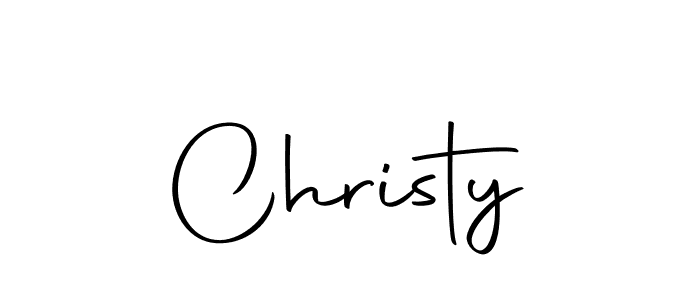 Christy stylish signature style. Best Handwritten Sign (Autography-DOLnW) for my name. Handwritten Signature Collection Ideas for my name Christy. Christy signature style 10 images and pictures png