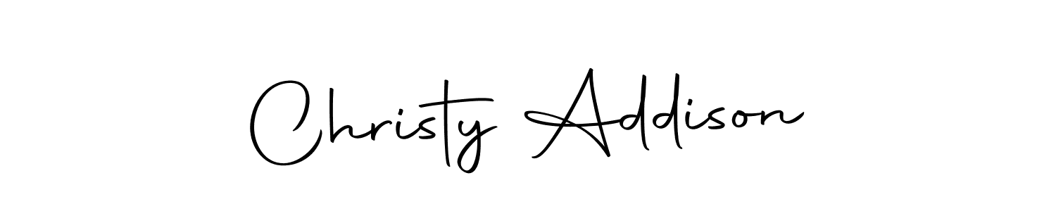 Make a short Christy Addison signature style. Manage your documents anywhere anytime using Autography-DOLnW. Create and add eSignatures, submit forms, share and send files easily. Christy Addison signature style 10 images and pictures png