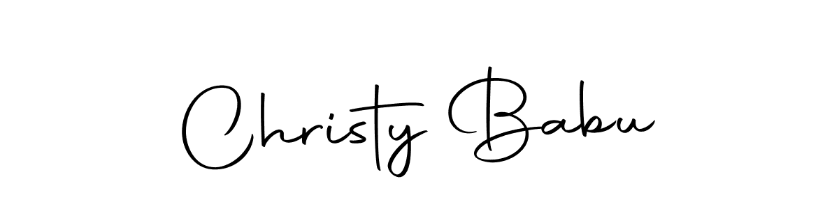 if you are searching for the best signature style for your name Christy Babu. so please give up your signature search. here we have designed multiple signature styles  using Autography-DOLnW. Christy Babu signature style 10 images and pictures png