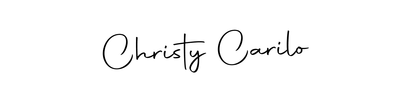 Also we have Christy Carilo name is the best signature style. Create professional handwritten signature collection using Autography-DOLnW autograph style. Christy Carilo signature style 10 images and pictures png