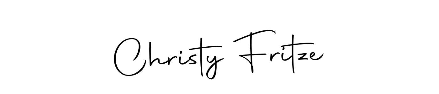 Create a beautiful signature design for name Christy Fritze. With this signature (Autography-DOLnW) fonts, you can make a handwritten signature for free. Christy Fritze signature style 10 images and pictures png