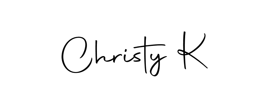 Similarly Autography-DOLnW is the best handwritten signature design. Signature creator online .You can use it as an online autograph creator for name Christy K. Christy K signature style 10 images and pictures png