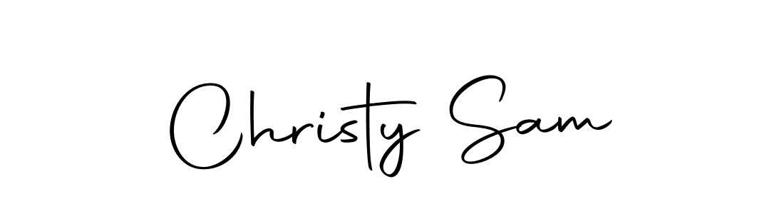 Make a beautiful signature design for name Christy Sam. With this signature (Autography-DOLnW) style, you can create a handwritten signature for free. Christy Sam signature style 10 images and pictures png