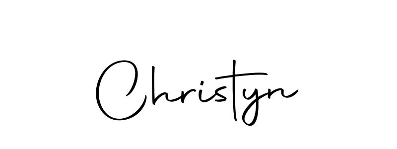Make a beautiful signature design for name Christyn. Use this online signature maker to create a handwritten signature for free. Christyn signature style 10 images and pictures png