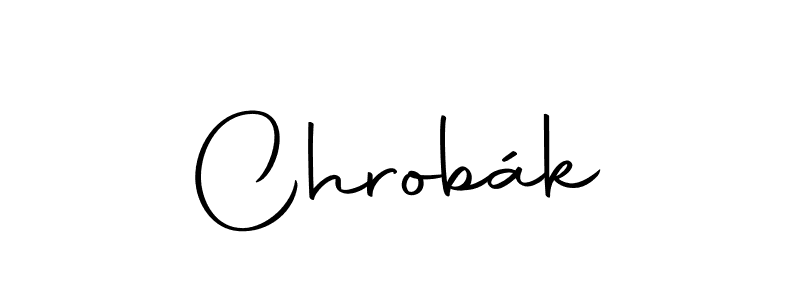 Make a beautiful signature design for name Chrobák. With this signature (Autography-DOLnW) style, you can create a handwritten signature for free. Chrobák signature style 10 images and pictures png