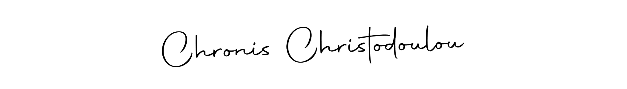 The best way (Autography-DOLnW) to make a short signature is to pick only two or three words in your name. The name Chronis Christodoulou include a total of six letters. For converting this name. Chronis Christodoulou signature style 10 images and pictures png