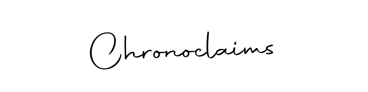 How to make Chronoclaims name signature. Use Autography-DOLnW style for creating short signs online. This is the latest handwritten sign. Chronoclaims signature style 10 images and pictures png