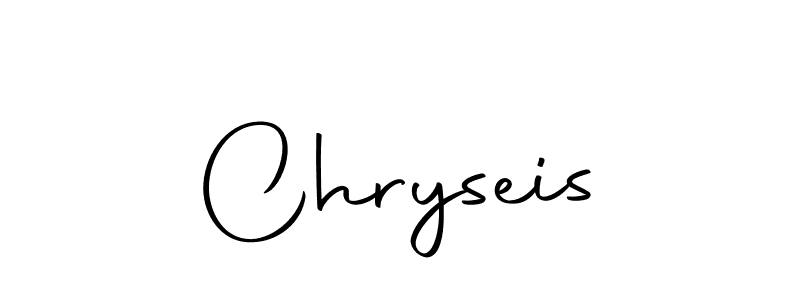Use a signature maker to create a handwritten signature online. With this signature software, you can design (Autography-DOLnW) your own signature for name Chryseis. Chryseis signature style 10 images and pictures png