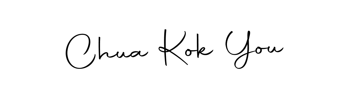 How to make Chua Kok You name signature. Use Autography-DOLnW style for creating short signs online. This is the latest handwritten sign. Chua Kok You signature style 10 images and pictures png