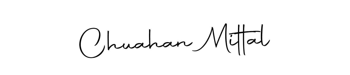 if you are searching for the best signature style for your name Chuahan Mittal. so please give up your signature search. here we have designed multiple signature styles  using Autography-DOLnW. Chuahan Mittal signature style 10 images and pictures png