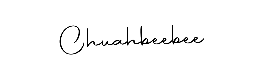 The best way (Autography-DOLnW) to make a short signature is to pick only two or three words in your name. The name Chuahbeebee include a total of six letters. For converting this name. Chuahbeebee signature style 10 images and pictures png