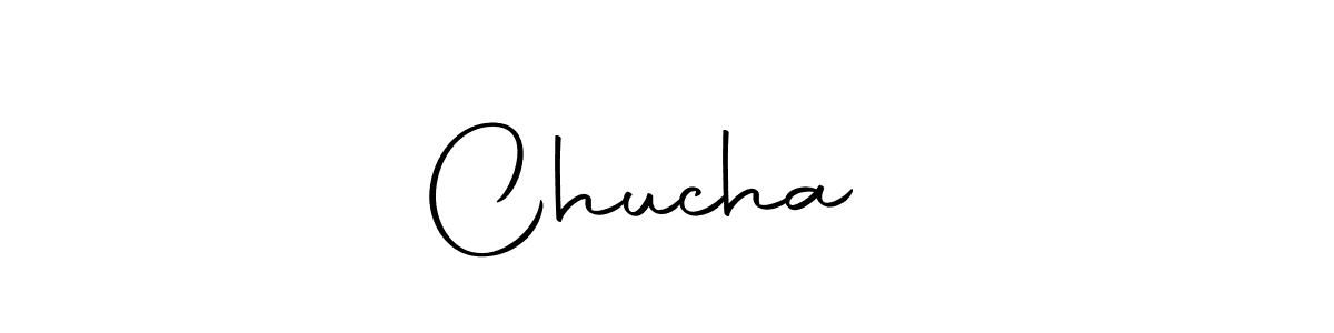 You should practise on your own different ways (Autography-DOLnW) to write your name (Chucha❤️) in signature. don't let someone else do it for you. Chucha❤️ signature style 10 images and pictures png