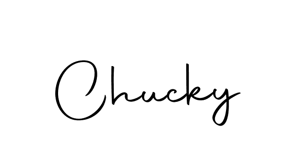 Create a beautiful signature design for name Chucky. With this signature (Autography-DOLnW) fonts, you can make a handwritten signature for free. Chucky signature style 10 images and pictures png