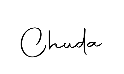 Create a beautiful signature design for name Chuda. With this signature (Autography-DOLnW) fonts, you can make a handwritten signature for free. Chuda signature style 10 images and pictures png