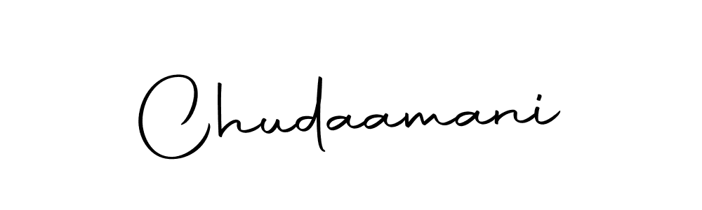 Make a beautiful signature design for name Chudaamani. Use this online signature maker to create a handwritten signature for free. Chudaamani signature style 10 images and pictures png