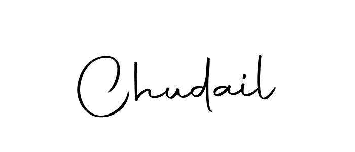 Create a beautiful signature design for name Chudail. With this signature (Autography-DOLnW) fonts, you can make a handwritten signature for free. Chudail signature style 10 images and pictures png