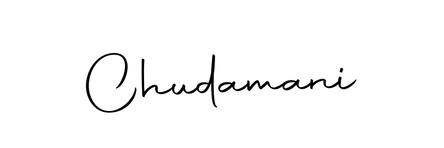 Create a beautiful signature design for name Chudamani. With this signature (Autography-DOLnW) fonts, you can make a handwritten signature for free. Chudamani signature style 10 images and pictures png