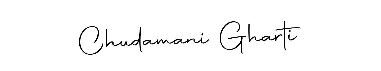 Make a beautiful signature design for name Chudamani Gharti. With this signature (Autography-DOLnW) style, you can create a handwritten signature for free. Chudamani Gharti signature style 10 images and pictures png