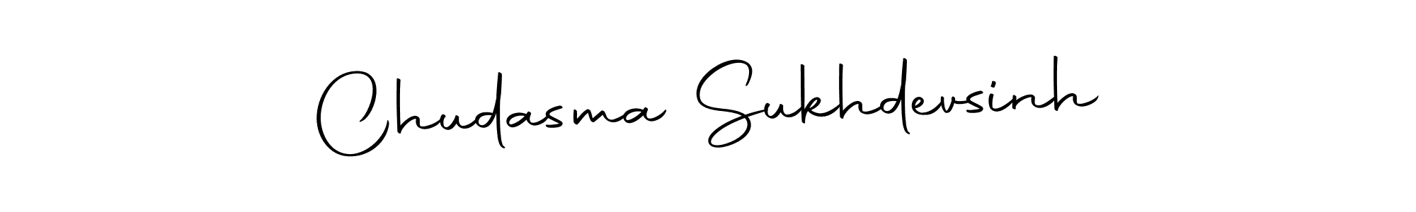 Make a beautiful signature design for name Chudasma Sukhdevsinh. With this signature (Autography-DOLnW) style, you can create a handwritten signature for free. Chudasma Sukhdevsinh signature style 10 images and pictures png