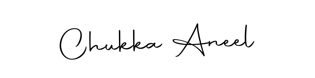 You should practise on your own different ways (Autography-DOLnW) to write your name (Chukka Aneel) in signature. don't let someone else do it for you. Chukka Aneel signature style 10 images and pictures png