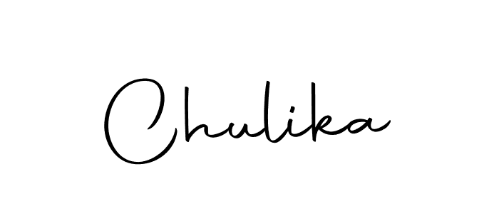 Here are the top 10 professional signature styles for the name Chulika. These are the best autograph styles you can use for your name. Chulika signature style 10 images and pictures png