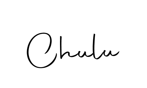 Chulu stylish signature style. Best Handwritten Sign (Autography-DOLnW) for my name. Handwritten Signature Collection Ideas for my name Chulu. Chulu signature style 10 images and pictures png