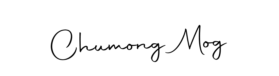 Use a signature maker to create a handwritten signature online. With this signature software, you can design (Autography-DOLnW) your own signature for name Chumong Mog. Chumong Mog signature style 10 images and pictures png