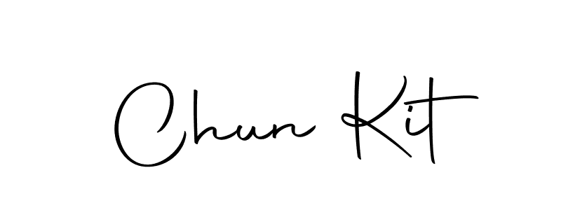 You can use this online signature creator to create a handwritten signature for the name Chun Kit. This is the best online autograph maker. Chun Kit signature style 10 images and pictures png