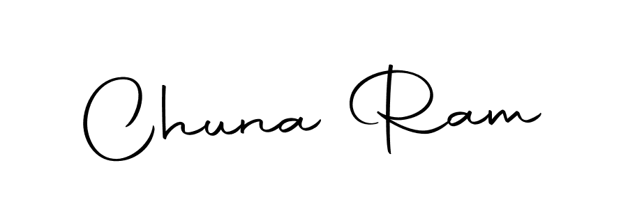 The best way (Autography-DOLnW) to make a short signature is to pick only two or three words in your name. The name Chuna Ram include a total of six letters. For converting this name. Chuna Ram signature style 10 images and pictures png