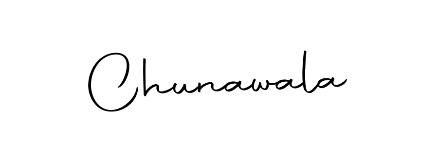 You should practise on your own different ways (Autography-DOLnW) to write your name (Chunawala) in signature. don't let someone else do it for you. Chunawala signature style 10 images and pictures png