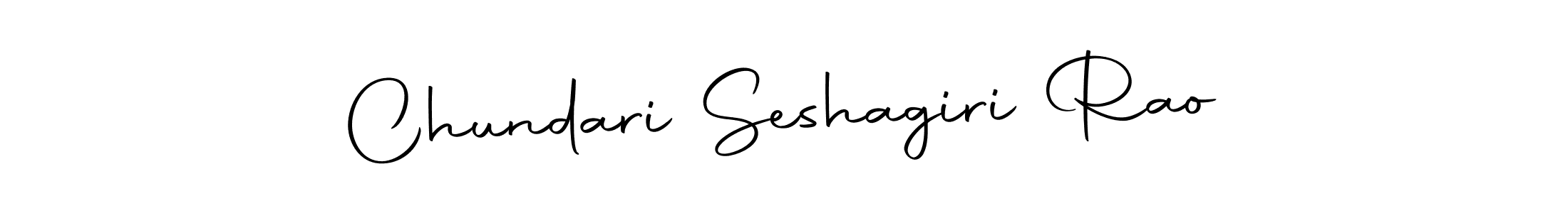 It looks lik you need a new signature style for name Chundari Seshagiri Rao. Design unique handwritten (Autography-DOLnW) signature with our free signature maker in just a few clicks. Chundari Seshagiri Rao signature style 10 images and pictures png