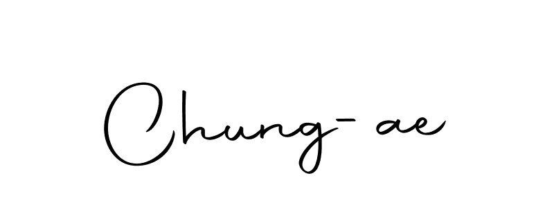 Make a beautiful signature design for name Chung-ae. With this signature (Autography-DOLnW) style, you can create a handwritten signature for free. Chung-ae signature style 10 images and pictures png