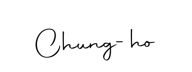 Create a beautiful signature design for name Chung-ho. With this signature (Autography-DOLnW) fonts, you can make a handwritten signature for free. Chung-ho signature style 10 images and pictures png