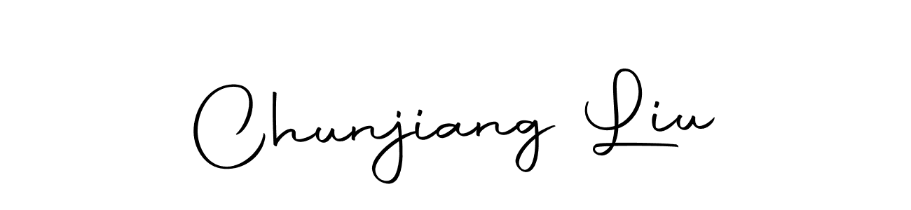 You can use this online signature creator to create a handwritten signature for the name Chunjiang Liu. This is the best online autograph maker. Chunjiang Liu signature style 10 images and pictures png