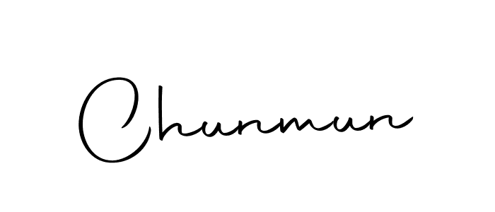 Similarly Autography-DOLnW is the best handwritten signature design. Signature creator online .You can use it as an online autograph creator for name Chunmun. Chunmun signature style 10 images and pictures png
