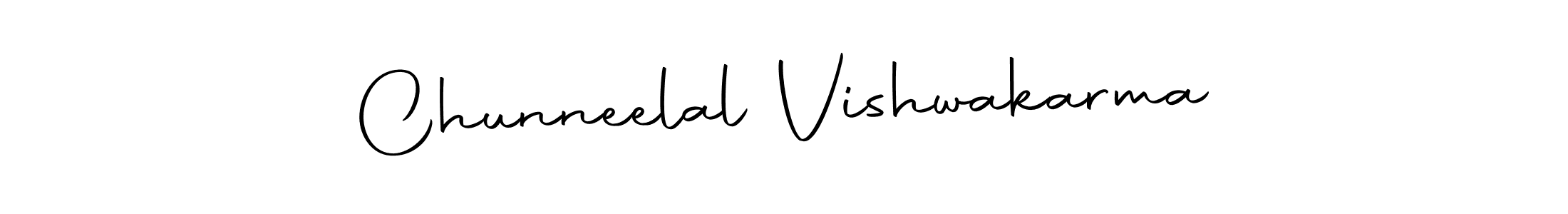 Make a beautiful signature design for name Chunneelal Vishwakarma. With this signature (Autography-DOLnW) style, you can create a handwritten signature for free. Chunneelal Vishwakarma signature style 10 images and pictures png