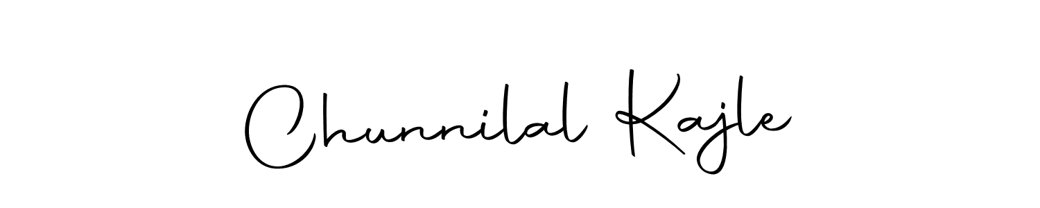 Chunnilal Kajle stylish signature style. Best Handwritten Sign (Autography-DOLnW) for my name. Handwritten Signature Collection Ideas for my name Chunnilal Kajle. Chunnilal Kajle signature style 10 images and pictures png