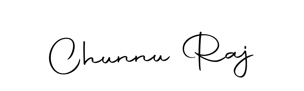 How to make Chunnu Raj signature? Autography-DOLnW is a professional autograph style. Create handwritten signature for Chunnu Raj name. Chunnu Raj signature style 10 images and pictures png