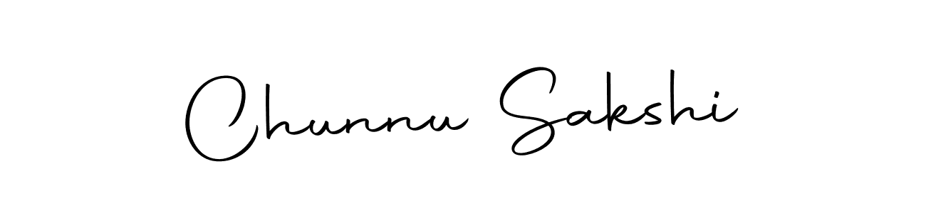 Create a beautiful signature design for name Chunnu Sakshi. With this signature (Autography-DOLnW) fonts, you can make a handwritten signature for free. Chunnu Sakshi signature style 10 images and pictures png