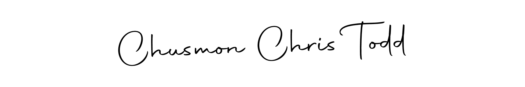 Autography-DOLnW is a professional signature style that is perfect for those who want to add a touch of class to their signature. It is also a great choice for those who want to make their signature more unique. Get Chusmon Chris Todd name to fancy signature for free. Chusmon Chris Todd signature style 10 images and pictures png