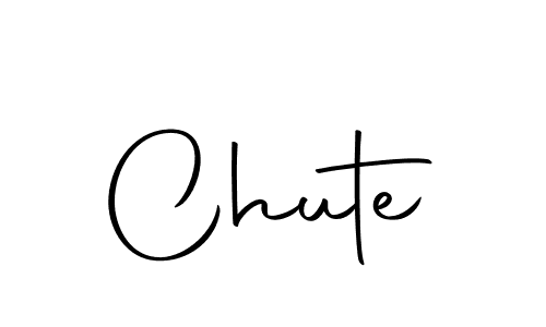 The best way (Autography-DOLnW) to make a short signature is to pick only two or three words in your name. The name Chute include a total of six letters. For converting this name. Chute signature style 10 images and pictures png