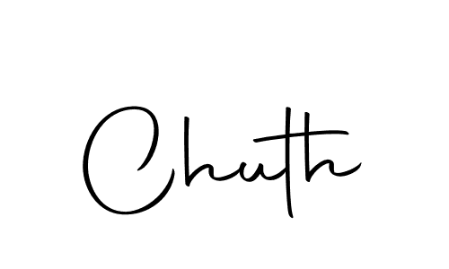 It looks lik you need a new signature style for name Chuth. Design unique handwritten (Autography-DOLnW) signature with our free signature maker in just a few clicks. Chuth signature style 10 images and pictures png