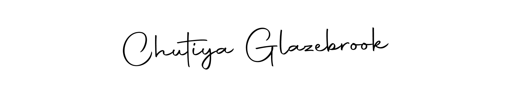 Create a beautiful signature design for name Chutiya Glazebrook. With this signature (Autography-DOLnW) fonts, you can make a handwritten signature for free. Chutiya Glazebrook signature style 10 images and pictures png